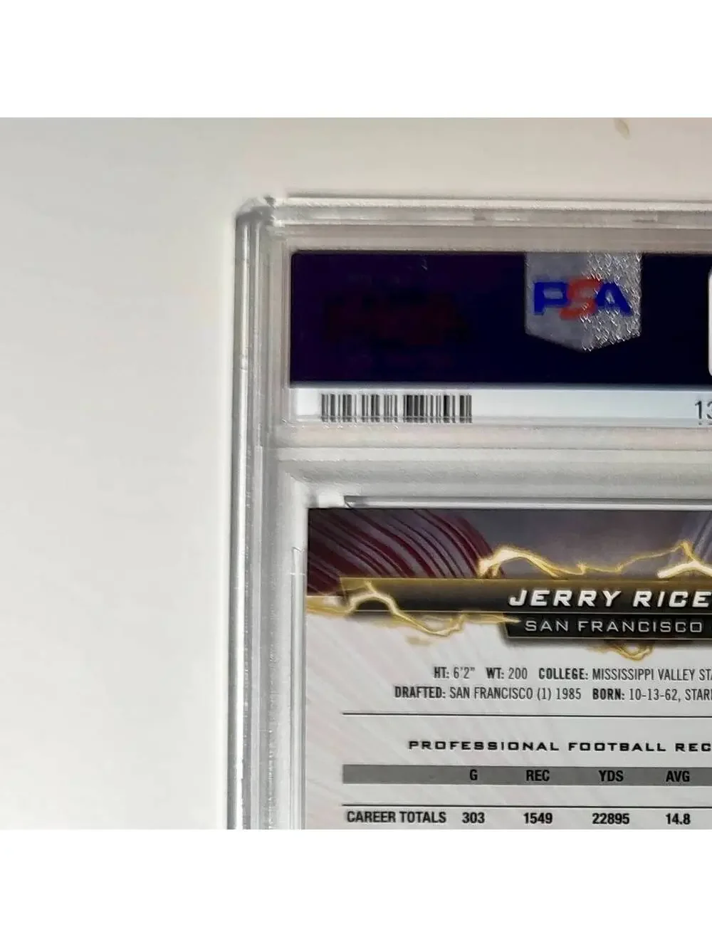 Jerry Rice 2023 Topps 244/249 Resurgence #63 Surge PSA 9 Mint